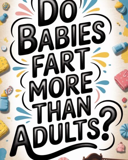 babies fart more frequently