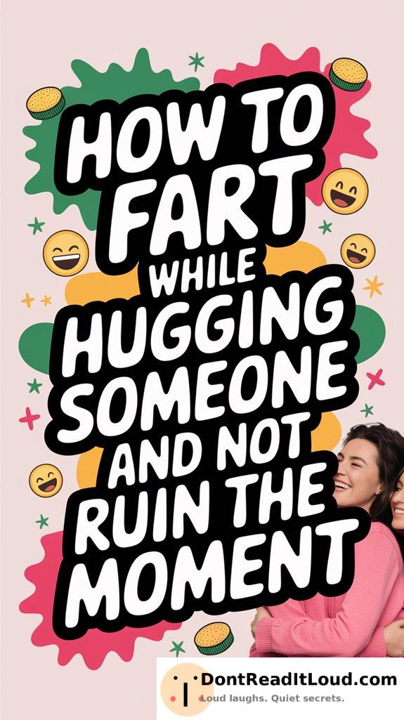 discreetly release gas affectionately