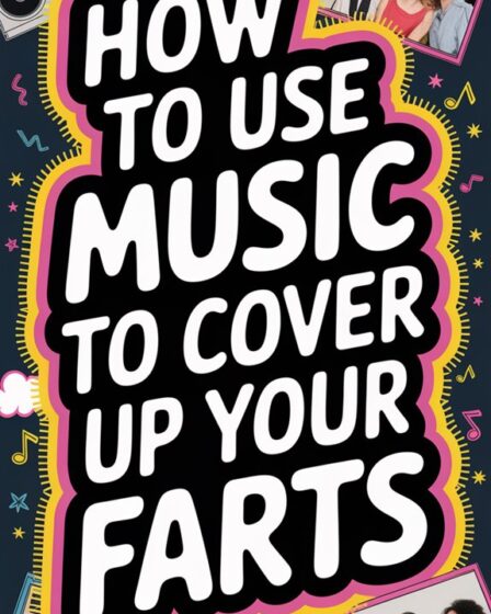 disguise flatulence with music