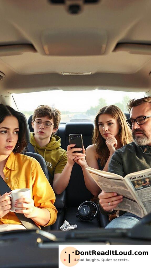 distraction for awkward moments
