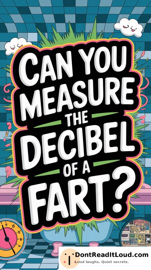 fart decibel measurement inquiry