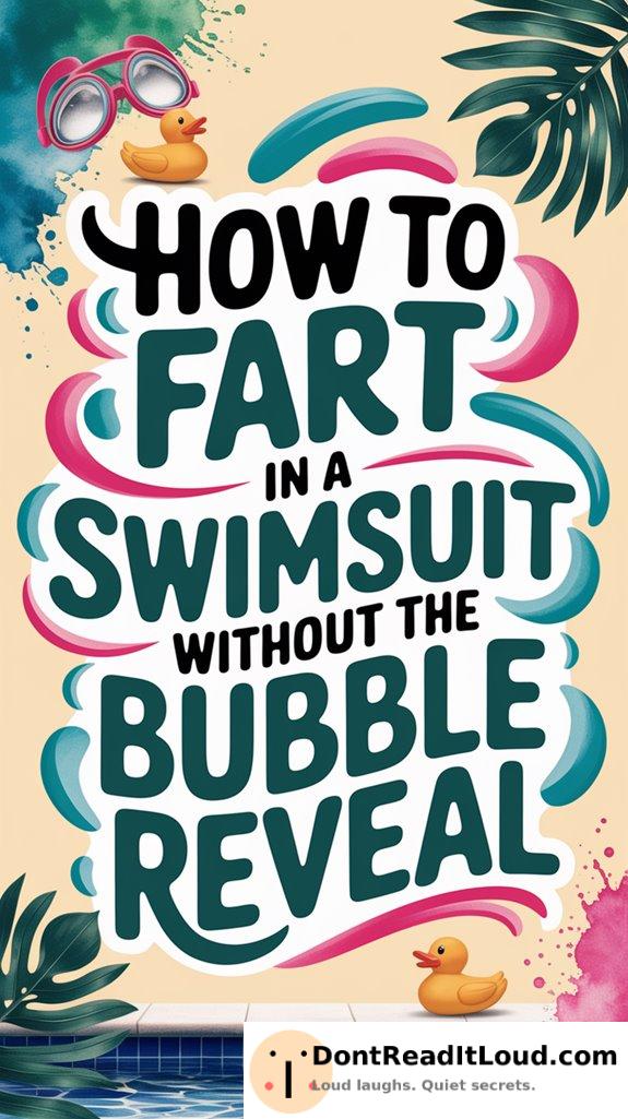 fart discreetly in swimsuit