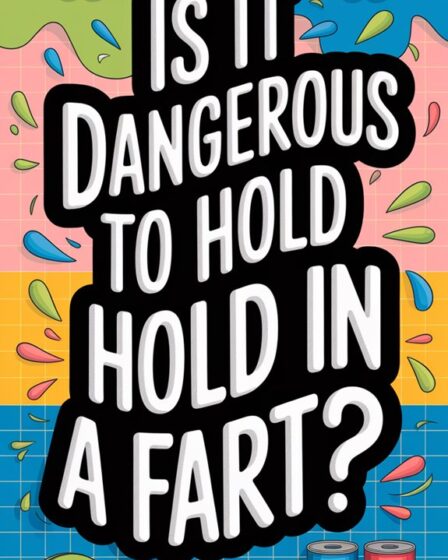 fart retention health risks