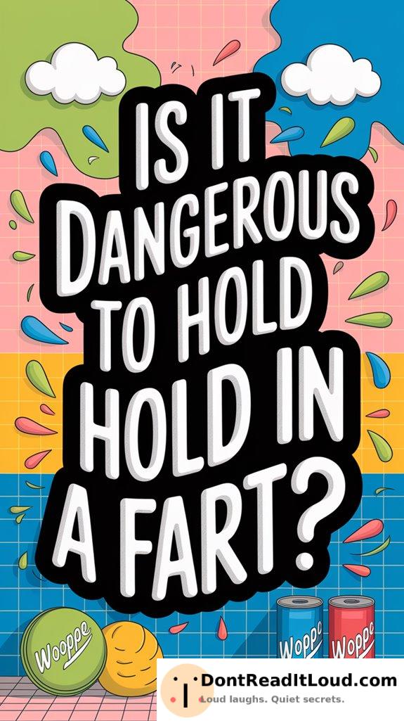 fart retention health risks