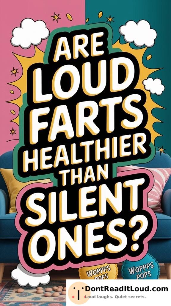 fart sound health comparison