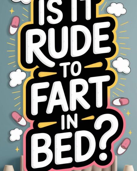 farting in bed etiquette