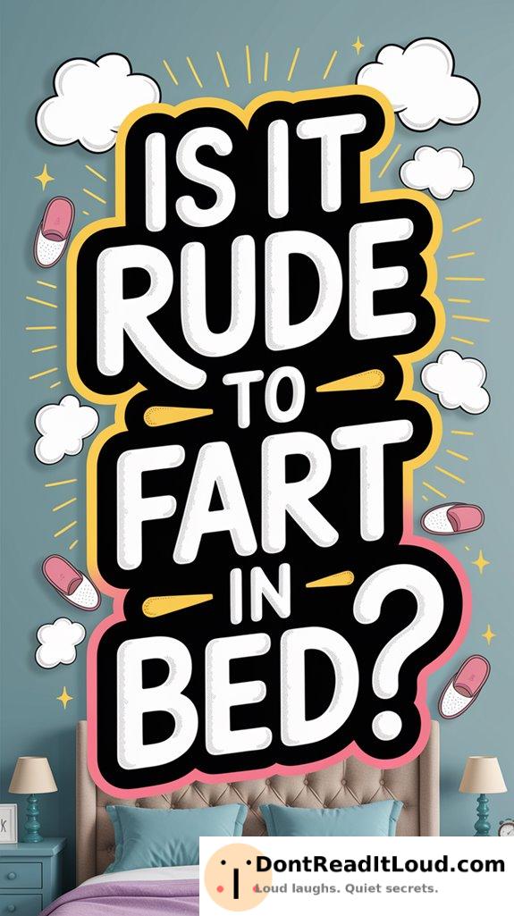 farting in bed etiquette
