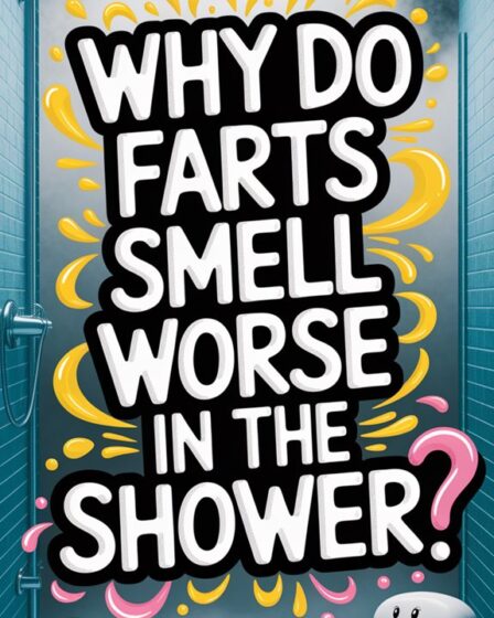 farts amplify odors in showers