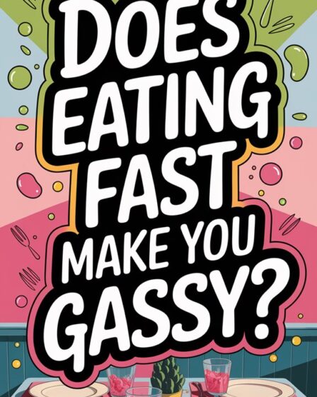fast eating causes gas