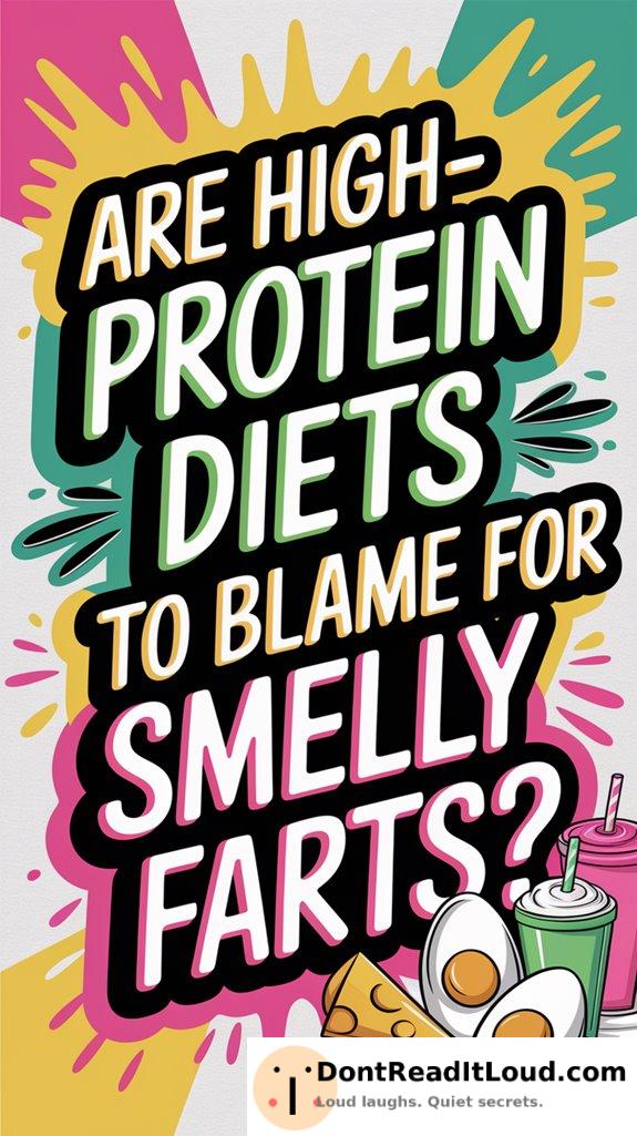 high protein diets cause flatulence