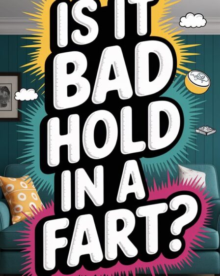 holding in gas discomfort