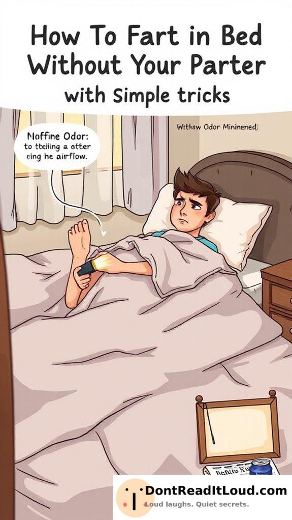 minimize odors before bedtime