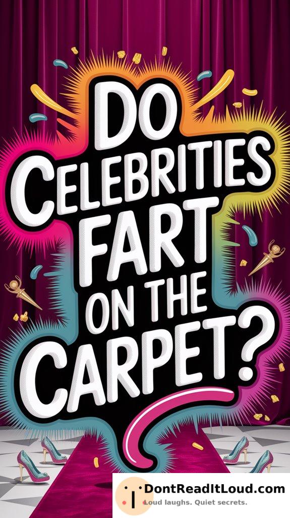 red carpet celebrity flatulence