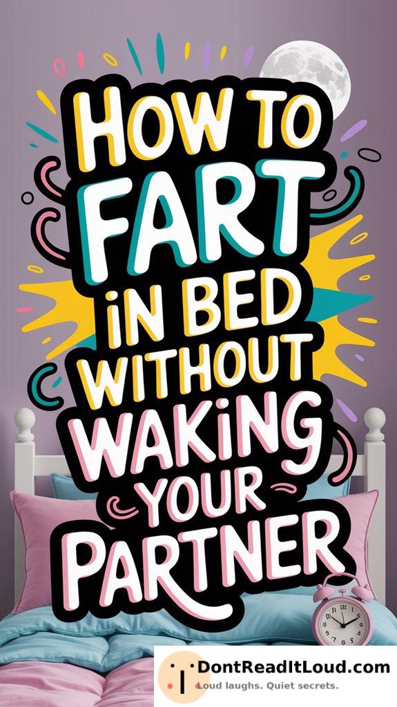 silent bed flatulence techniques