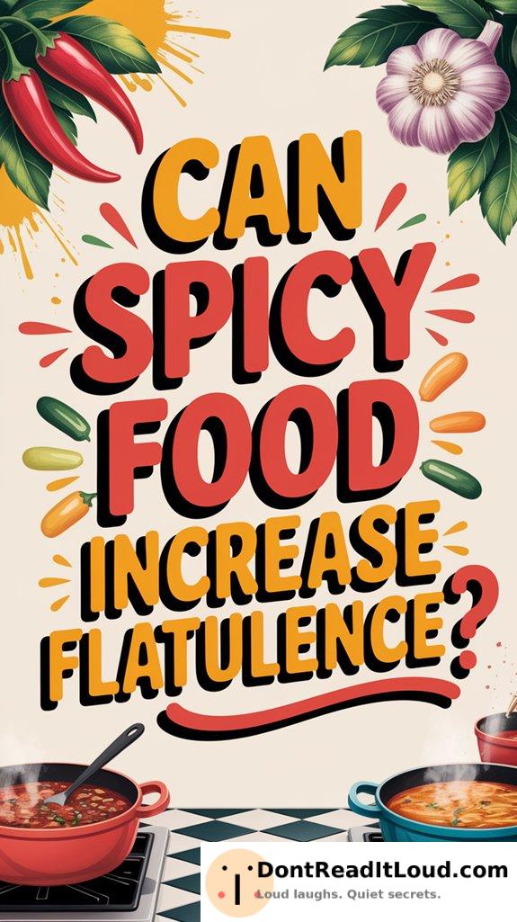 spicy food causes flatulence