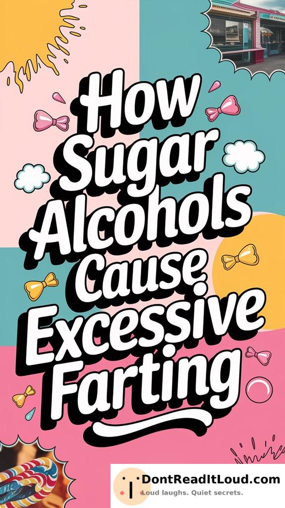 sugar alcohols induce gas