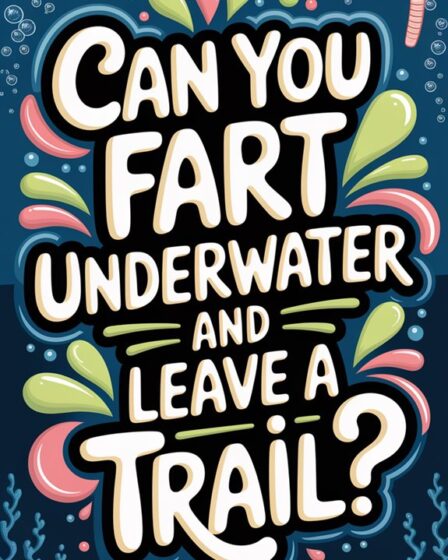 underwater fart trail possibility