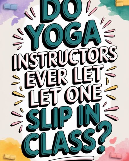 yoga instructors slips