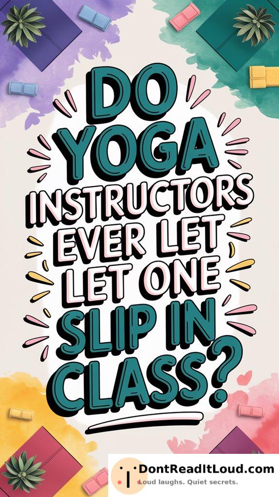 yoga instructors slips