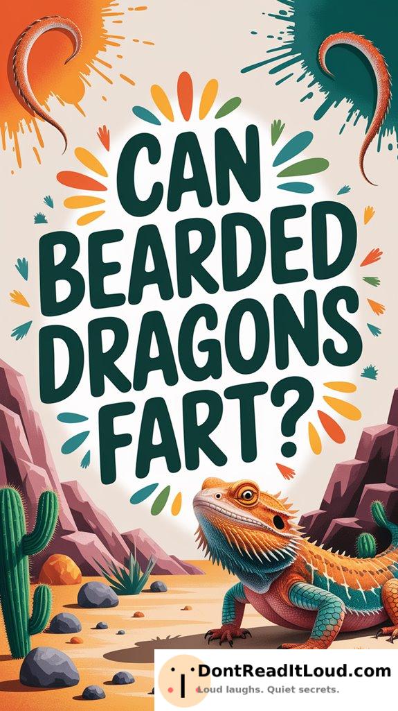 bearded dragons can fart