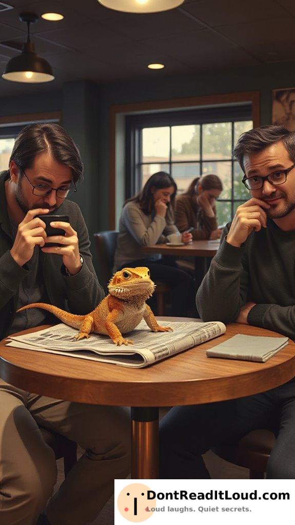 bearded dragons can pass gas