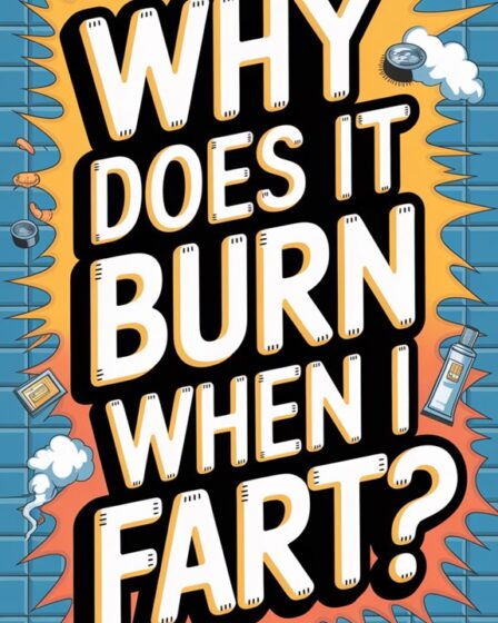 burning sensation during flatulence