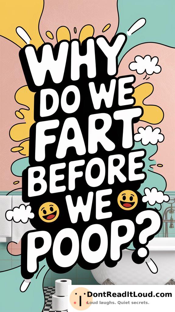 gas release before defecation