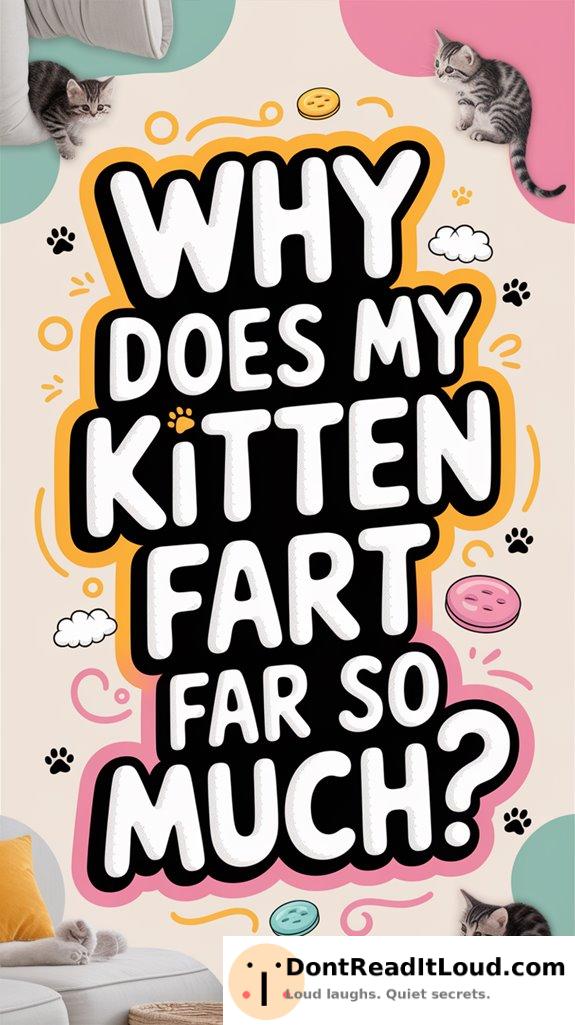 kittens and excessive gas