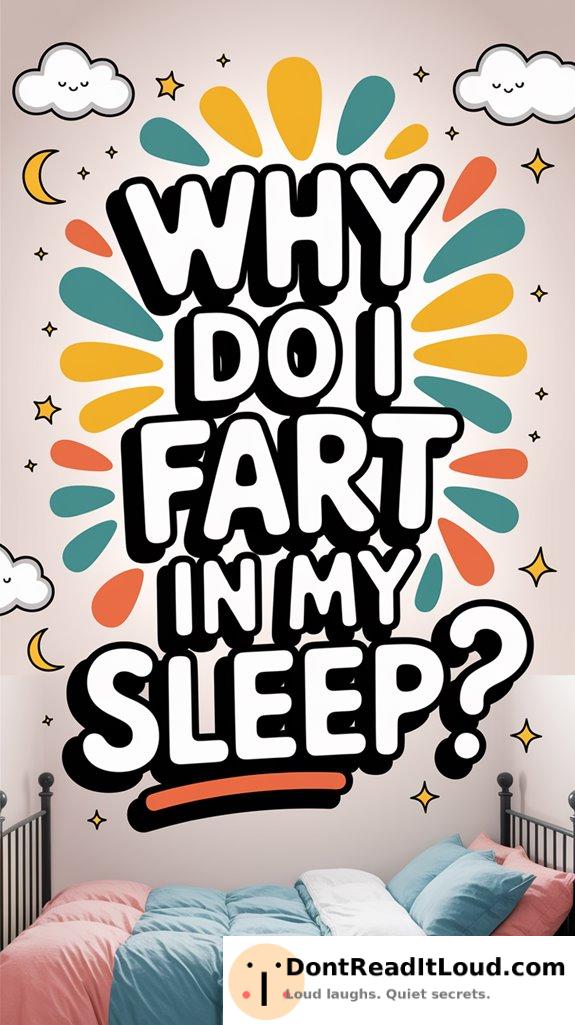 sleep induced gas release