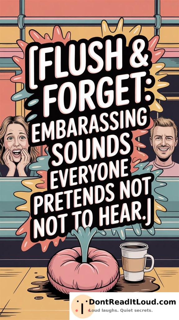 awkward bathroom noise moments