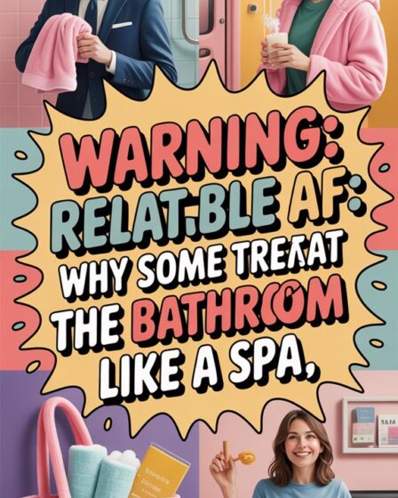 bathroom as personal spa