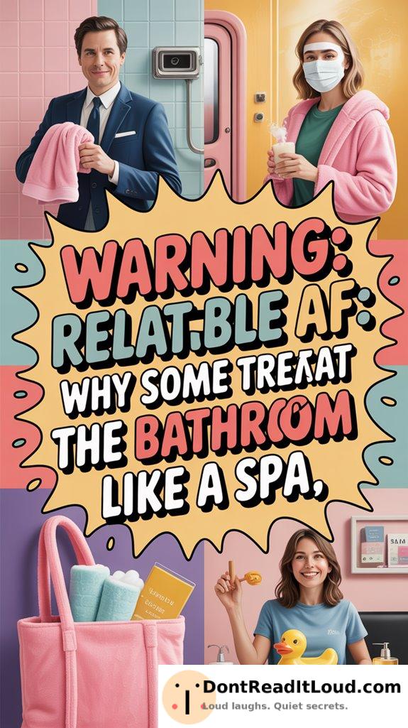 bathroom as personal spa