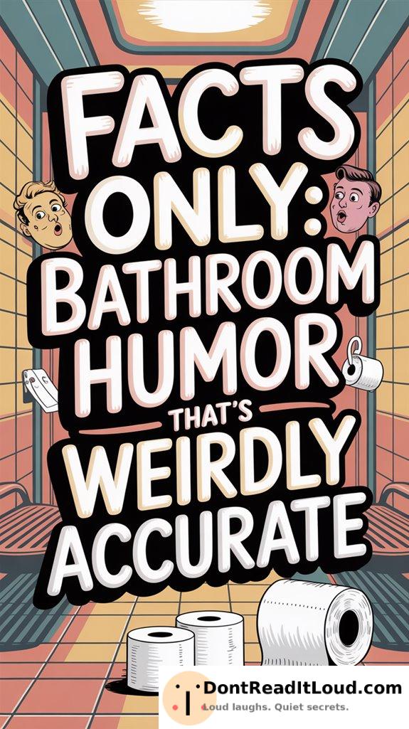 bathroom humor with accuracy