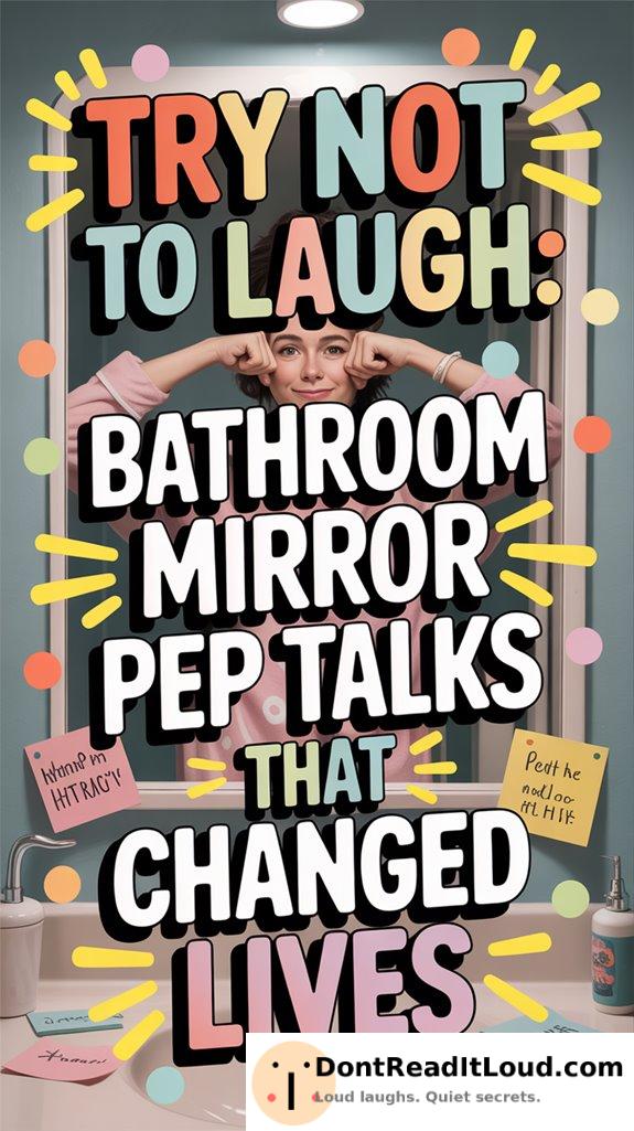 bathroom mirror pep talks