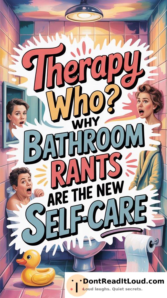 bathroom rants as self care