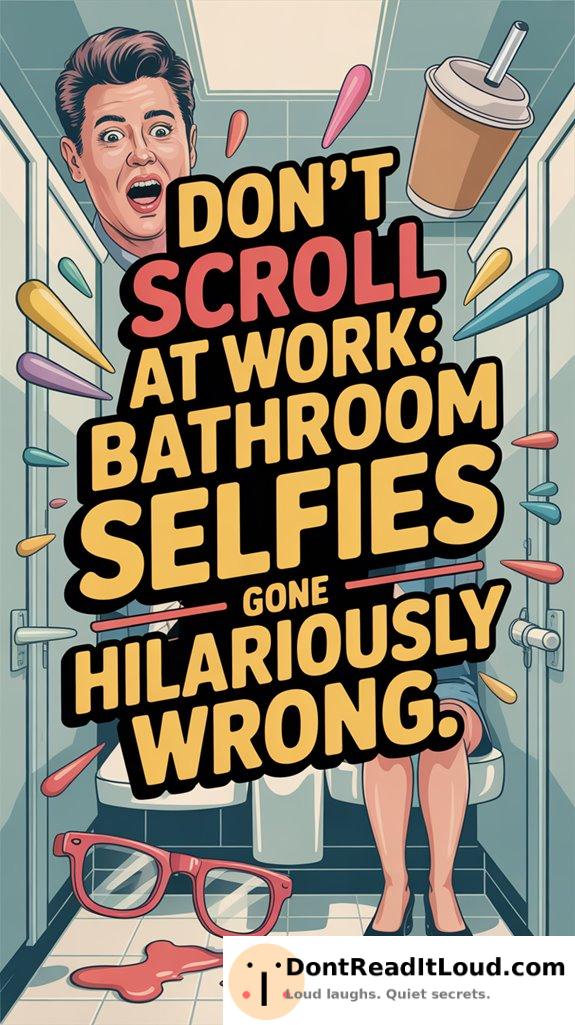 bathroom selfies cause chaos