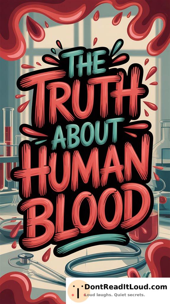 blood contains vital human information