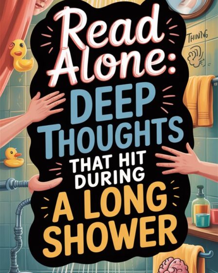 deep shower contemplation moments