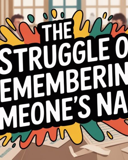 forgetting a person s name