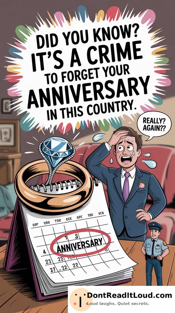 forgetting anniversary is crime