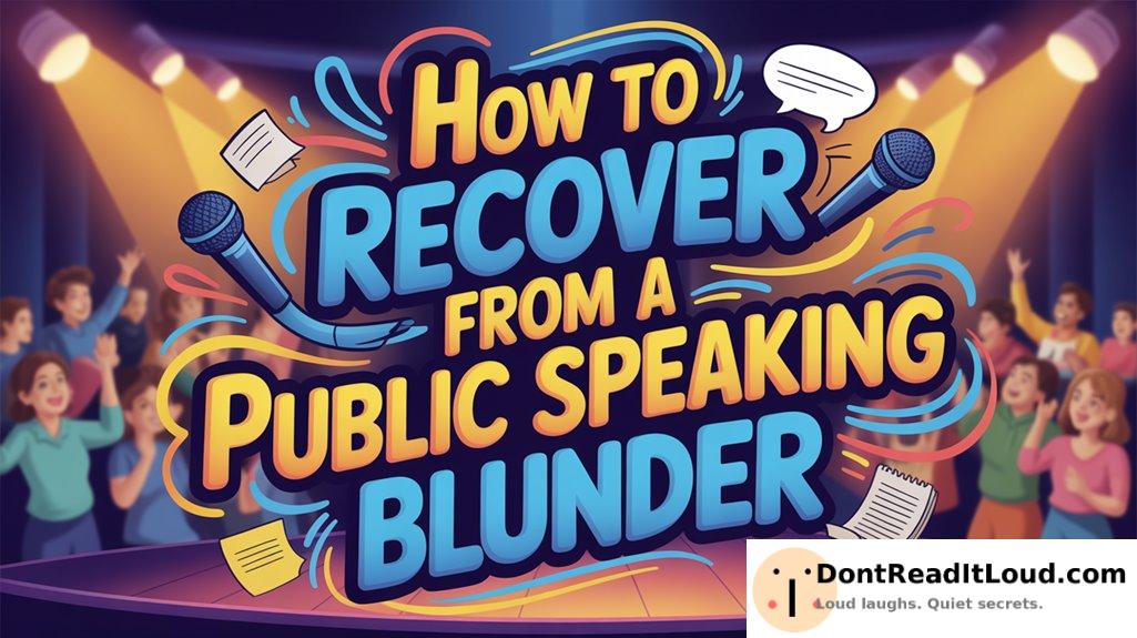 handle mistakes gracefully publicly