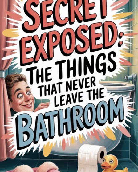 hidden bathroom personal items