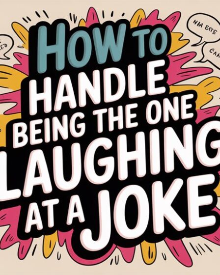 laughing alone stay confident