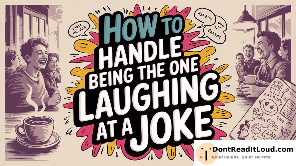 laughing alone stay confident