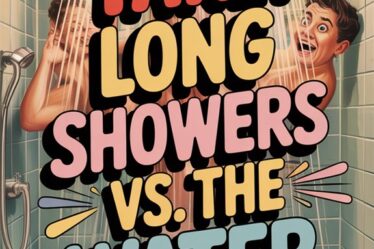 long showers save water