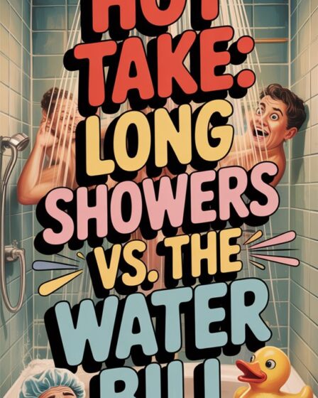 long showers save water