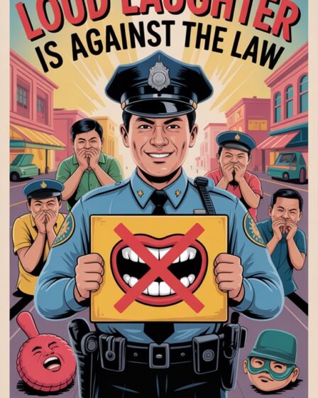 loud laughter illegal country