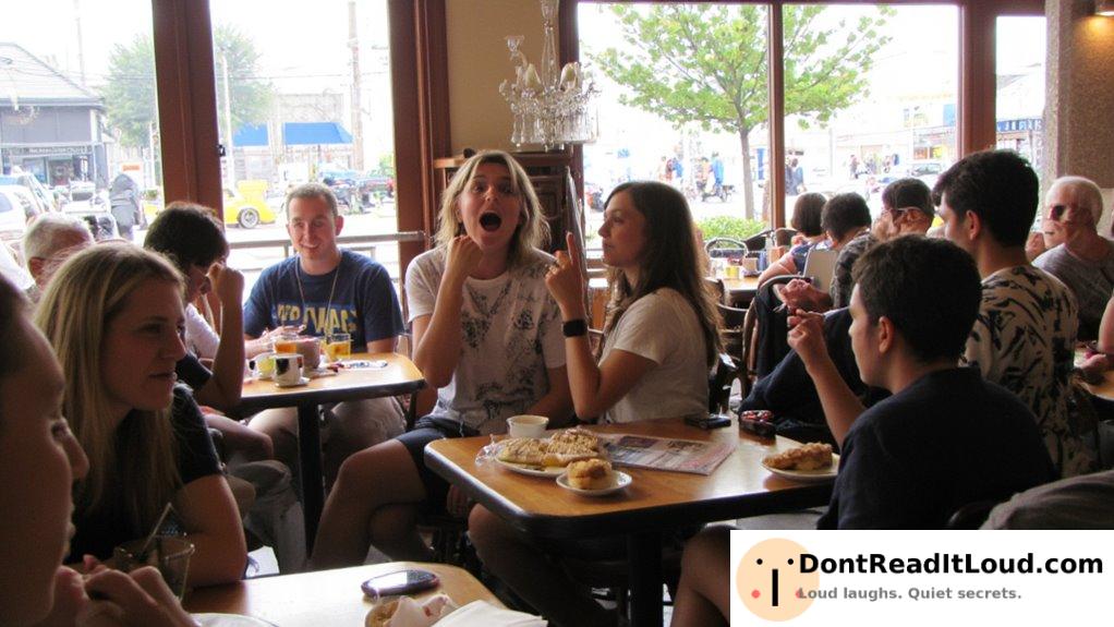 loud laughter regulation history