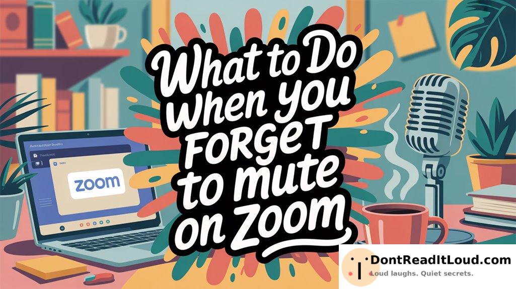 mute your microphone promptly