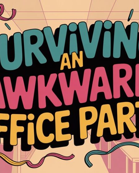 navigate office party embarrassment